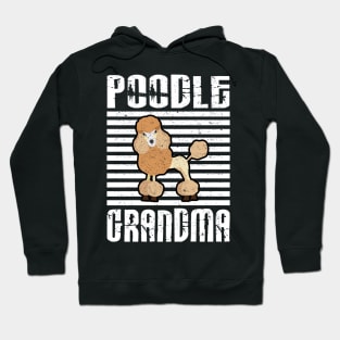 Poodle Grandma Proud Dogs Hoodie